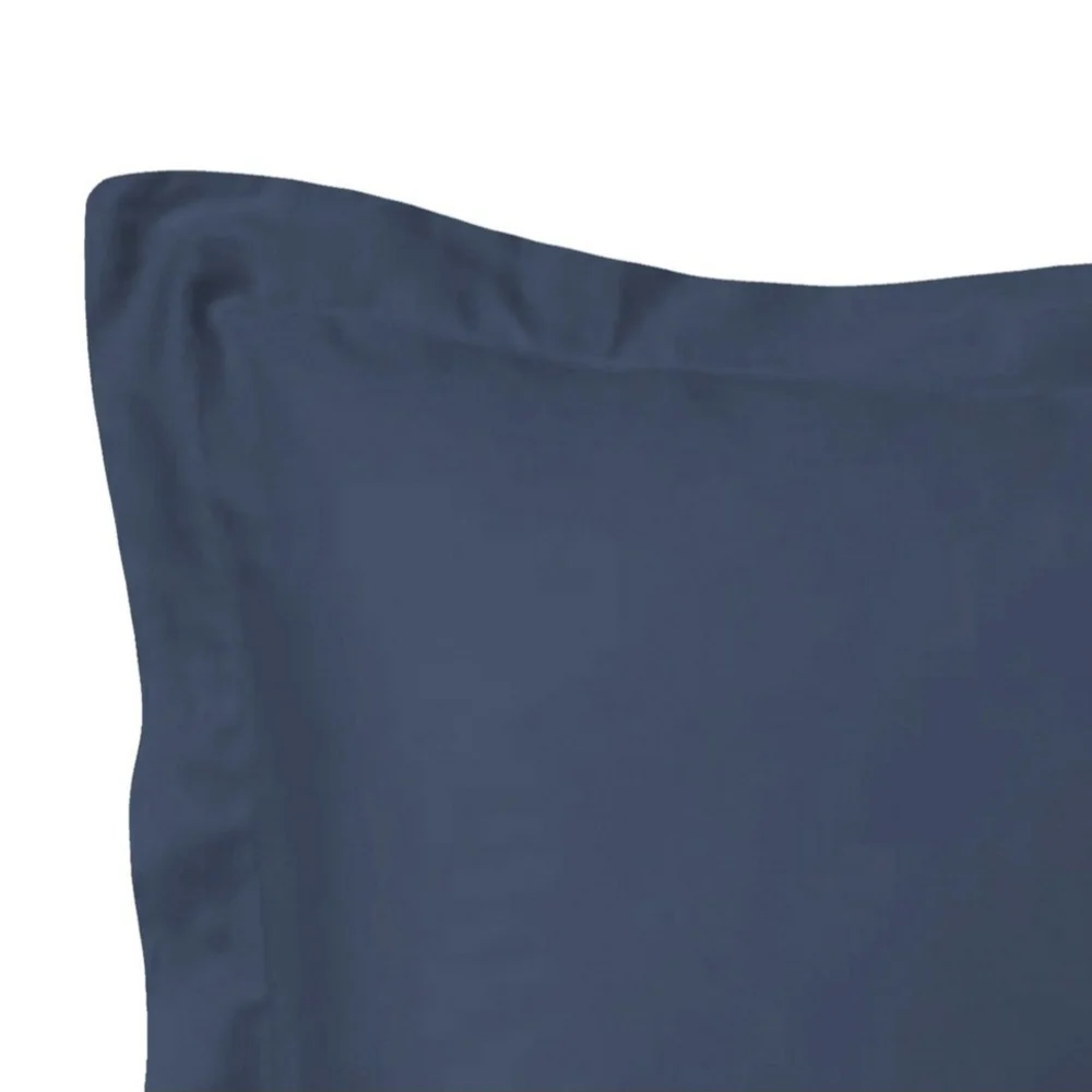 Euro Sham - Navy (Euro) Levinsohn Tailored Polyester & Cotton Blend 26x26